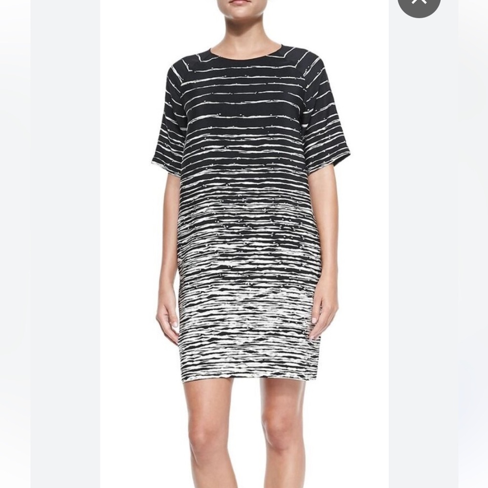 VINCE Silk Shift Dress